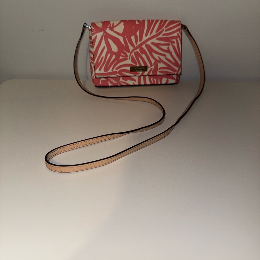 Kate Spade New York Printed Coated Cross body bag